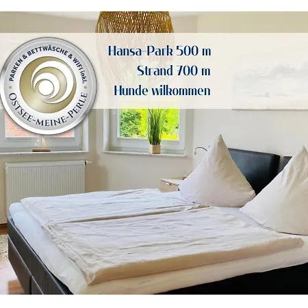 Apartment Panoramadeck Familien-strandnah-garten-hunde-sport-und Schwimmbadnah-hansapark *
